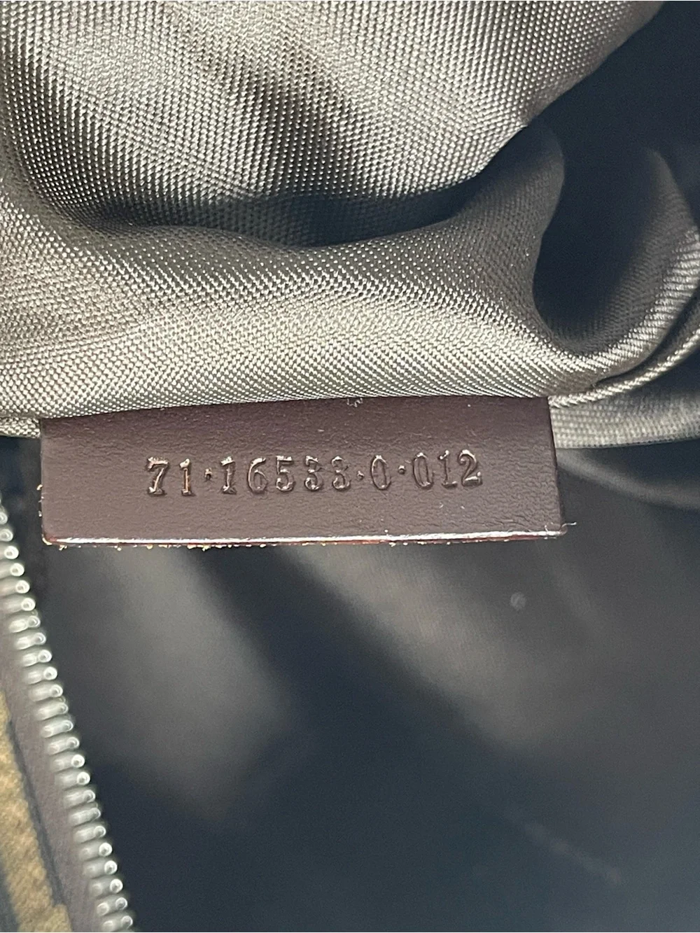 Fendi Zucca Chef De Jour bag